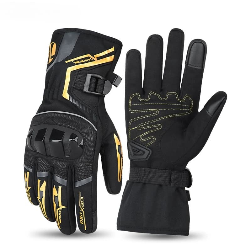 Motorcycle Gloves Winter for Men Women Anti-fall Waterproof Windproof Warm Fleece Lined Motorbike Protective Gear