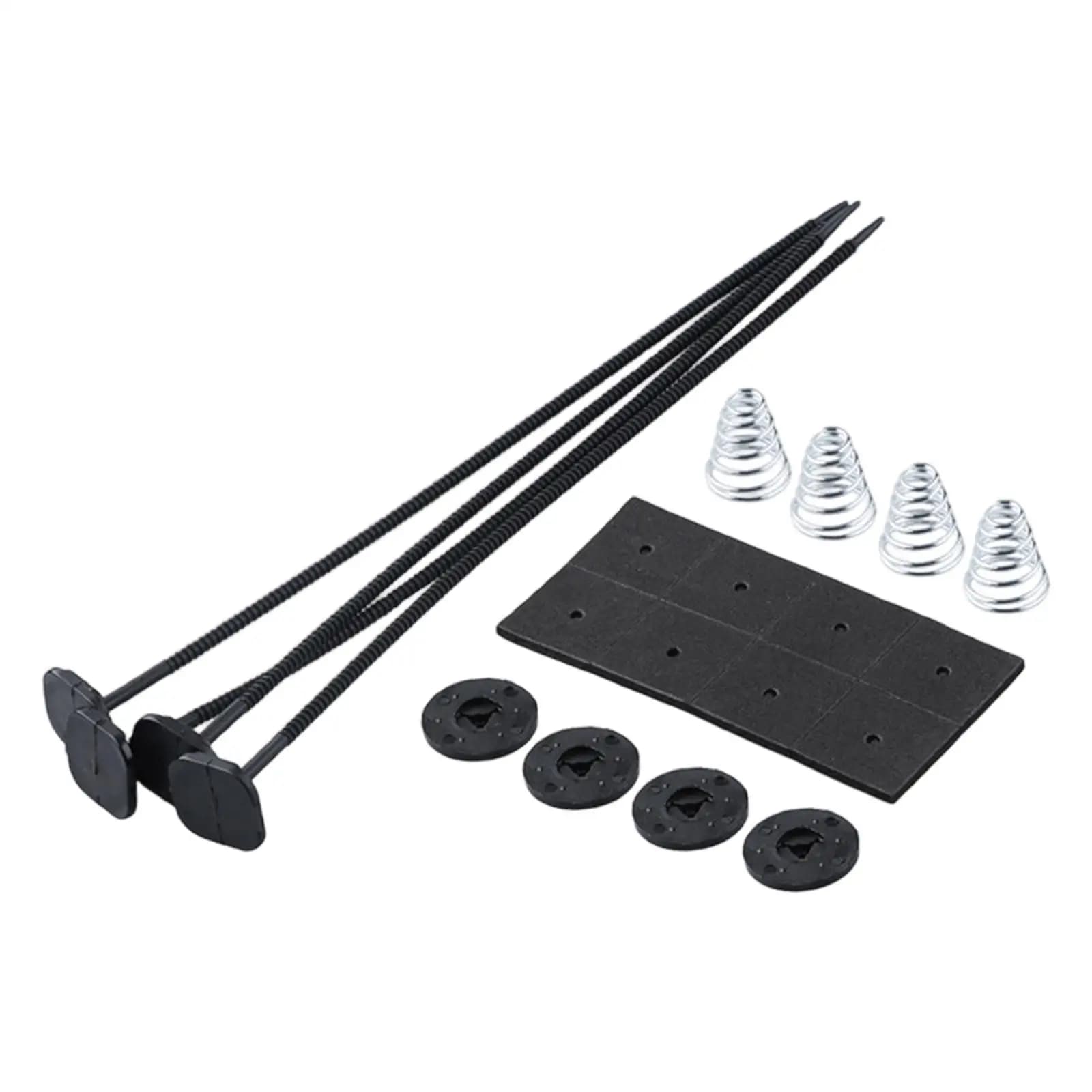 Kit di montaggio ventola radiatore elettrico per auto Robuste parti di ricambio portatili per veicoli Installazione semplice Aggiornamento fai-da-te con fascette