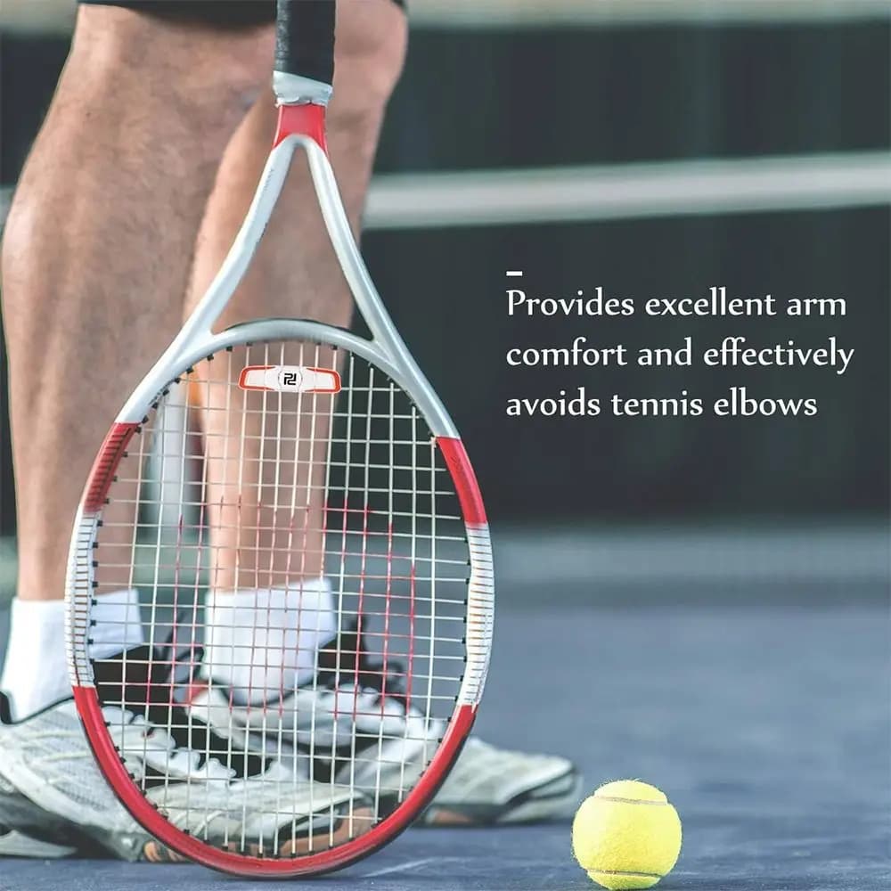 Soft Silicon Tennis Vibration Dampener Long Shockproof Tennis Racket Shock Absorber Shock-absorbing Strip Tennis Player