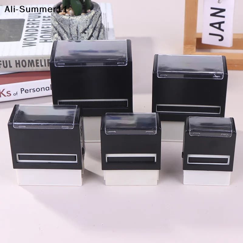 【A6L】Self-Inking Stamp Customized Self-Inking Business Address Wax Seal Name Handicrafts Personalize Stamps