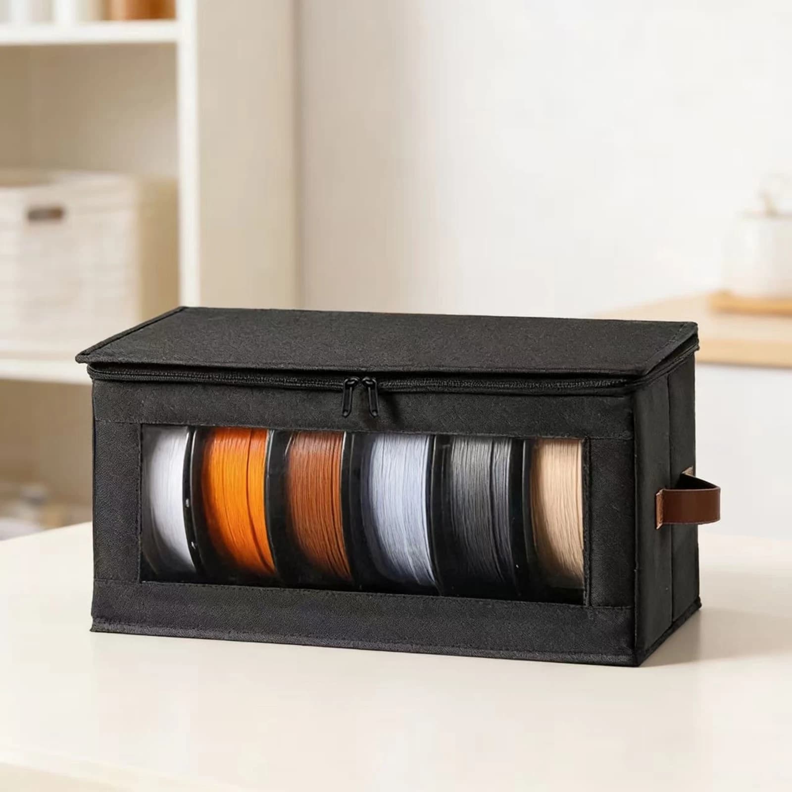 3D Printer Filament Storage Bag Moisture Proof Dustproof Cear Window For PLA PETG ABS Spools Holder Airtight Container Organizer