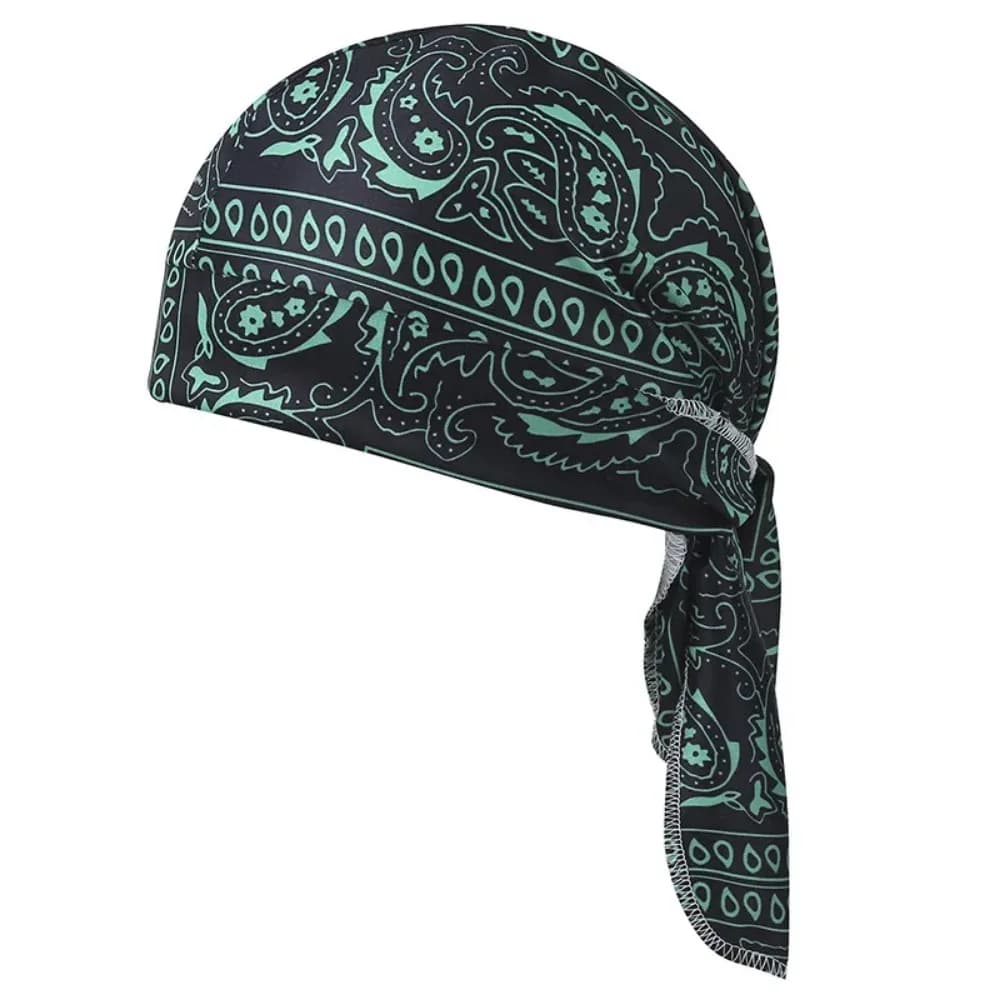 Hip Hop Paisley Print Headscarf Headband for Men Women Pirate Hat Cycling Motorcycle Hiking Sports Head Wrap
