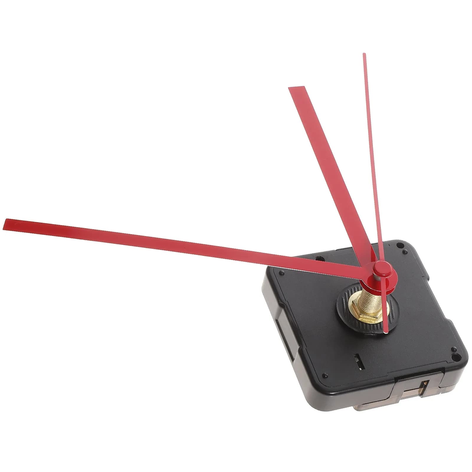 Silent Mechanism for Wall Clocks, Easy Installation, Featured Precision, Low Noise, Continuous Movement, Straight Red Hands