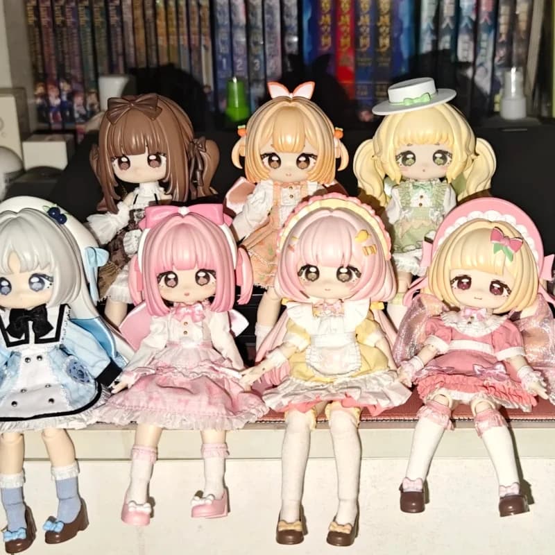 Sugar Index 100% 12 Punti Bjd Articulated Doll Blind Box Trendy Toy Ornament Action Figure Collectible Model Birthday Gift