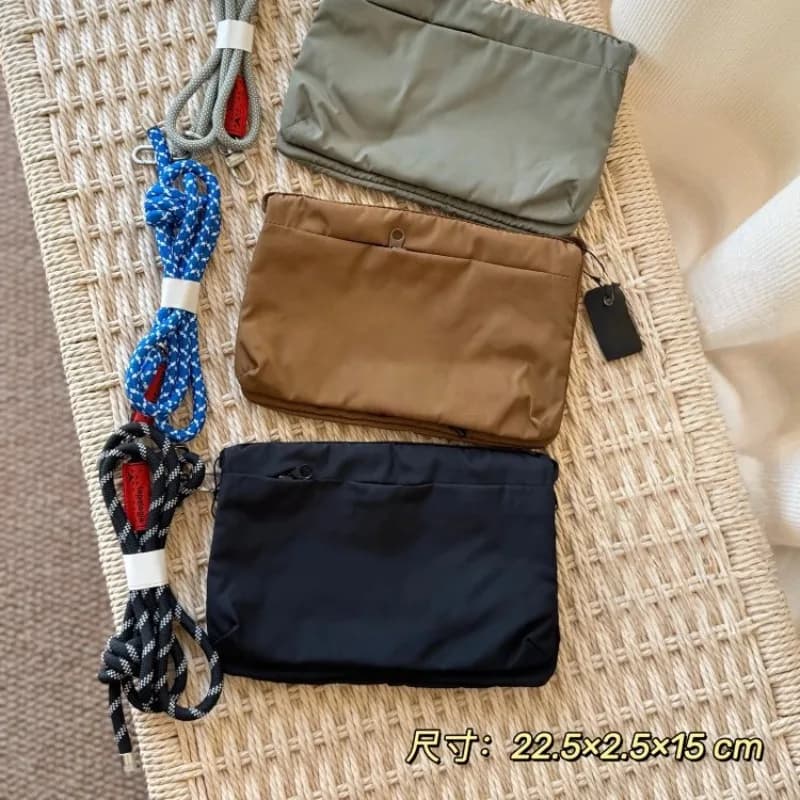 Borsa Pieghevole TO per il Tempo Libero, Portatile da Esterno, Impermeabile, Leggera da Viaggio, Borsa a Tracolla