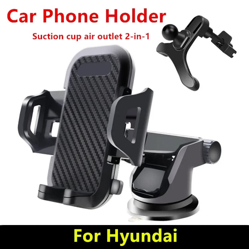 Auto Cruscotto/Parabrezza/Air Vent Supporto Del Telefono di Montaggio Stabile Per Hyundai Genesis Sonata Elantra Tucson Santafe I30 IX20 I10 I20