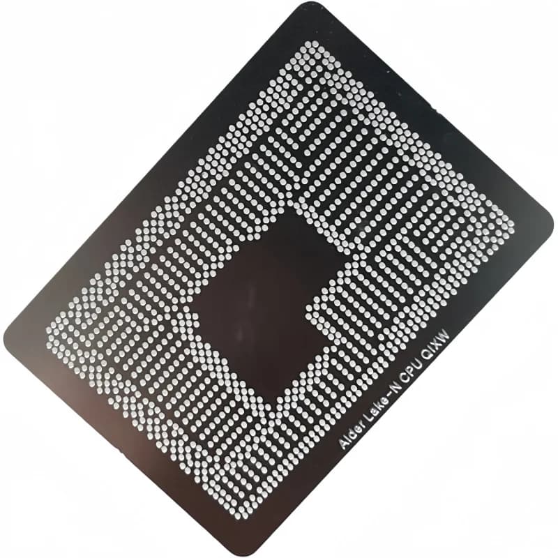 BGA Reballing Stencil for N100 SRMDM N200 SRMDN N300 SRMDS N305 SRMDQ N50 SRMDP N95 SRMDR N97 SRMLM - Solder Mask Stencil for El
