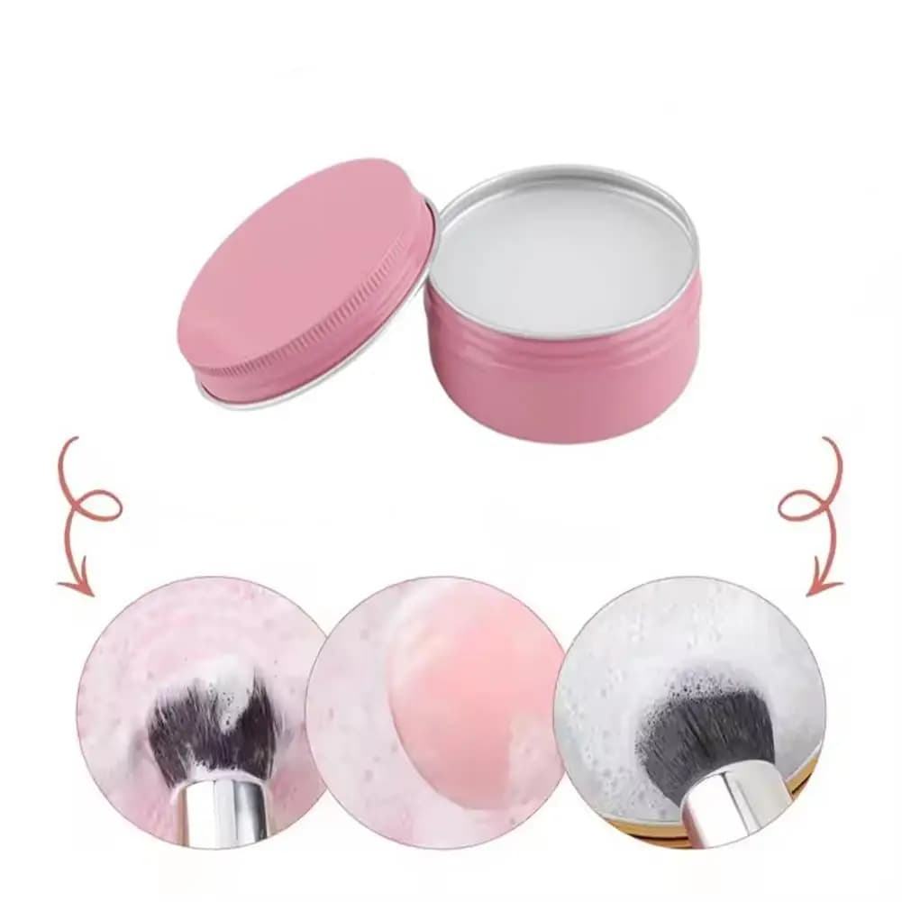 50 g makeup brush cleaning soap for silicone pad Cosmetic sponge and washer for beauty tools Quick drying deep cleaning