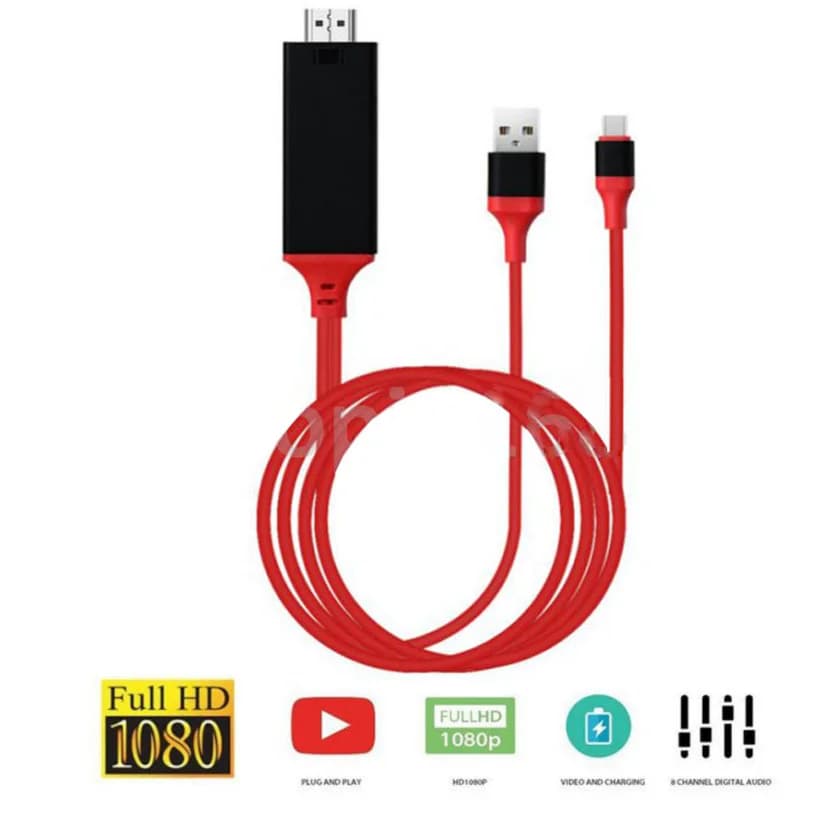 USB 3.1 Type C Adapter Converter to HDMI Ultra HD 1080P 4k HDTV video charging cable for Samsvng S8 S9 S10