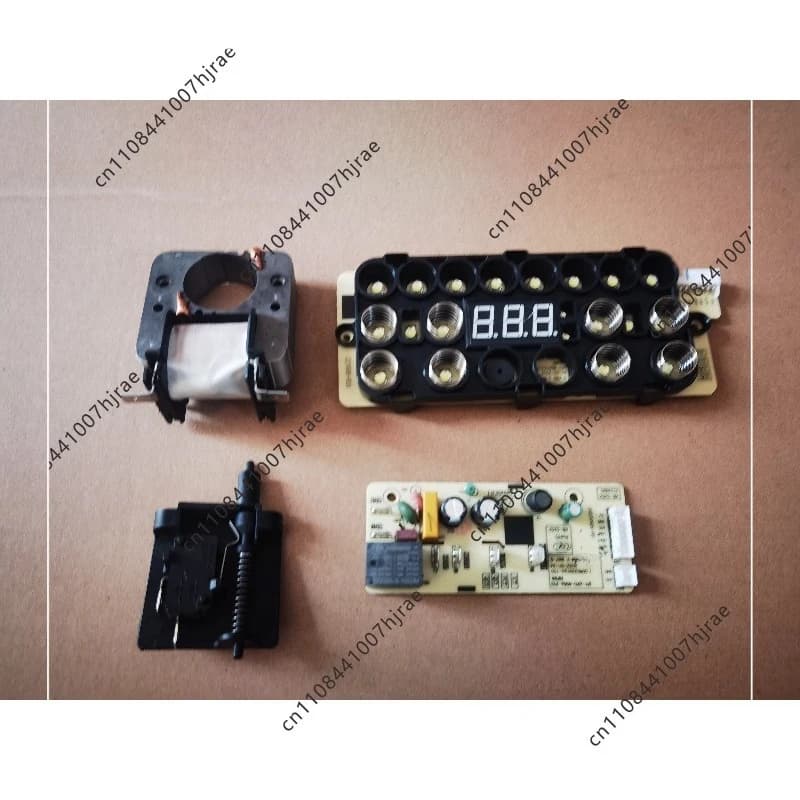 Replacement Control Display PCB Power Supply Board Fan Motor Safety Door Switch Fit HD9257 Electric Air Fryer Spare Components