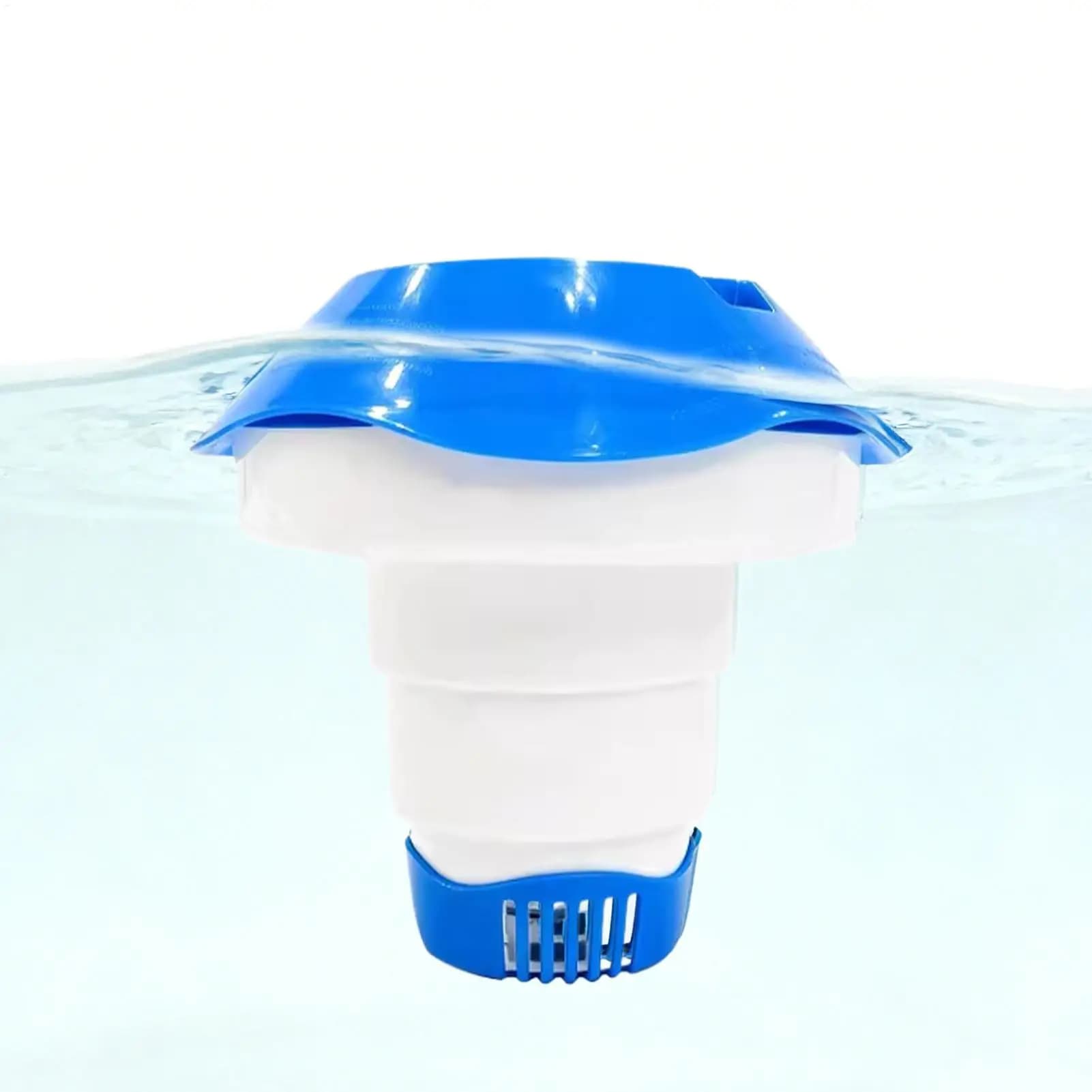 Dispenser Automatico di Pastiglie di Cloro per Piscina, Scatola Disinfettante Galleggiante per Pulizia Piscina, Strumento per la Pulizia