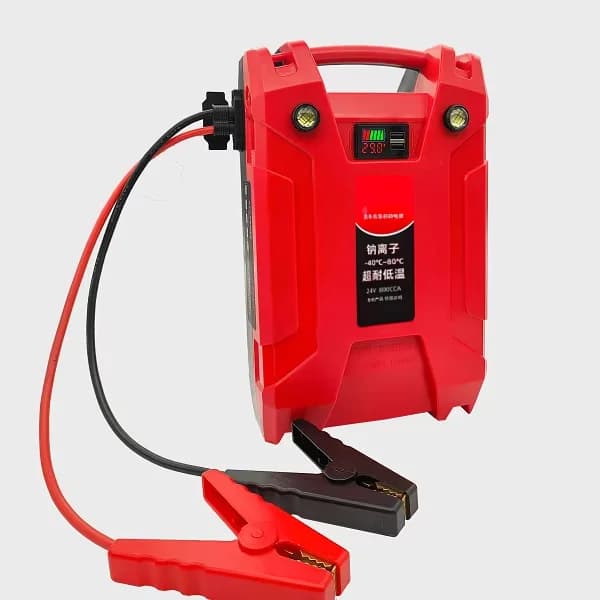 Alimentatore di emergenza Booster Batteria portatile Power Bank 65W Caricatore rapido 312kW 12v 24v Batteria per auto Avviatore di emergenza