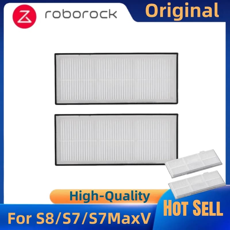 Accessori originali del filtro HEPA lavabile Roborock S8 per Roborock S8 Pro Ultra/S7/S7MAXV/S8 + Robot aspirapolvere pezzi di ricambio