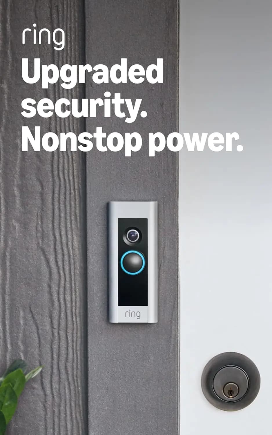 Videocitofono cablato Pro aggiornato con sicurezza migliorata e design elegante, richiede cablaggio esistente