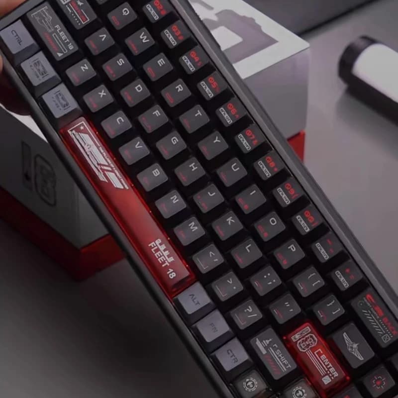 ATK RS6 Ultra Magnetic Single Model Wired Keyboard Joint Payment Ergonomic Low Latency RGB Mechanical E-sports Gaming Keybaord