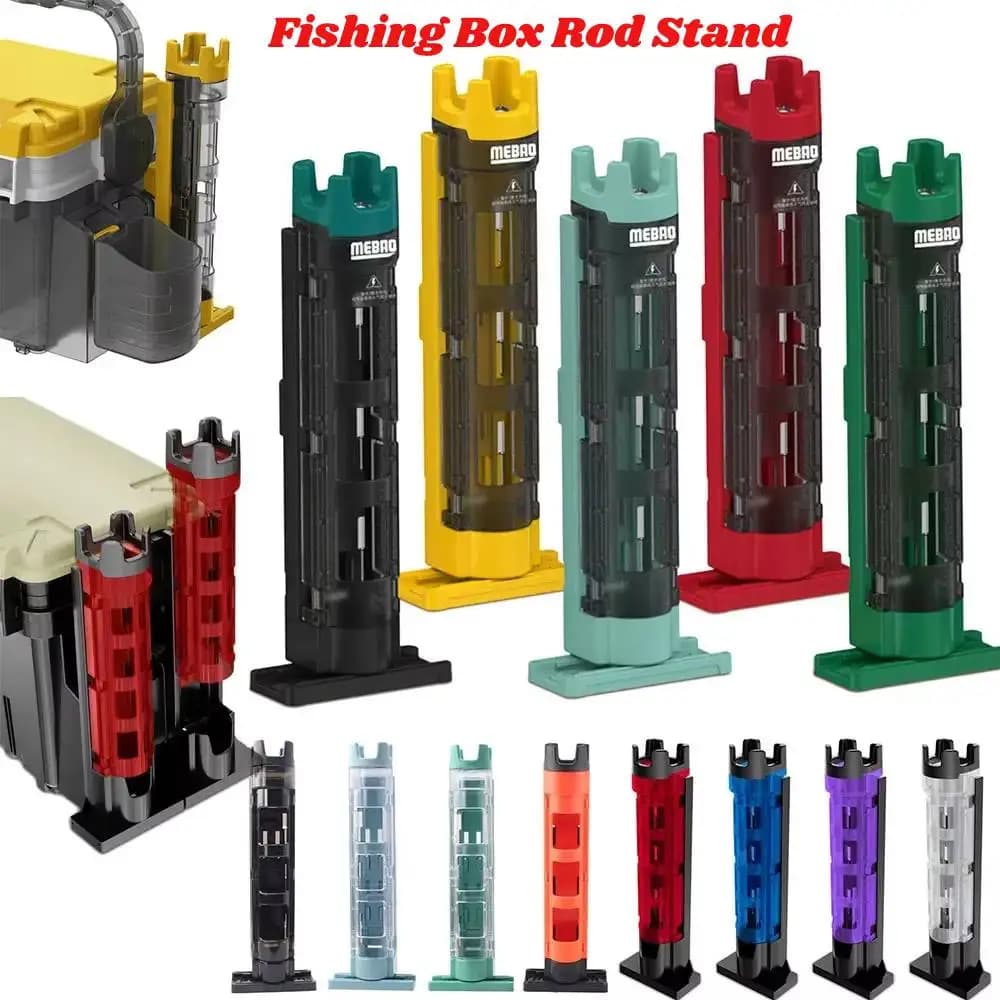 Fishing box Fishing rod holder Fishing box Cane holder Fishing box Fishing rod accessories for Opass Meiho Versus Daiwa