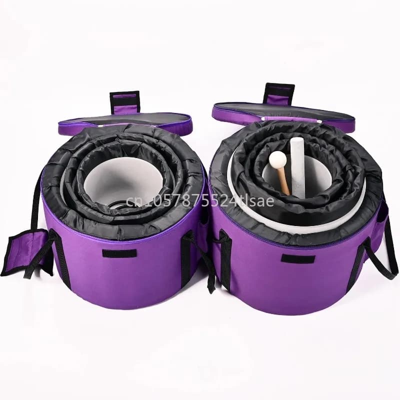 S Quartz Frosted Crystal Singing Bowl Carry Case Carry Bag for Crystal Bowls
