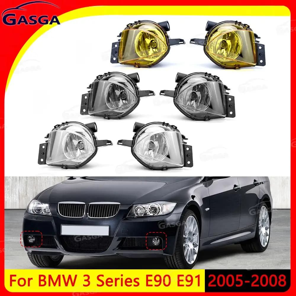 For BMW Series 3 E90 E91 2005 - 2008 330I 328i LED Fendinebbia Spare Parts for Car Accessories for Front Headlights