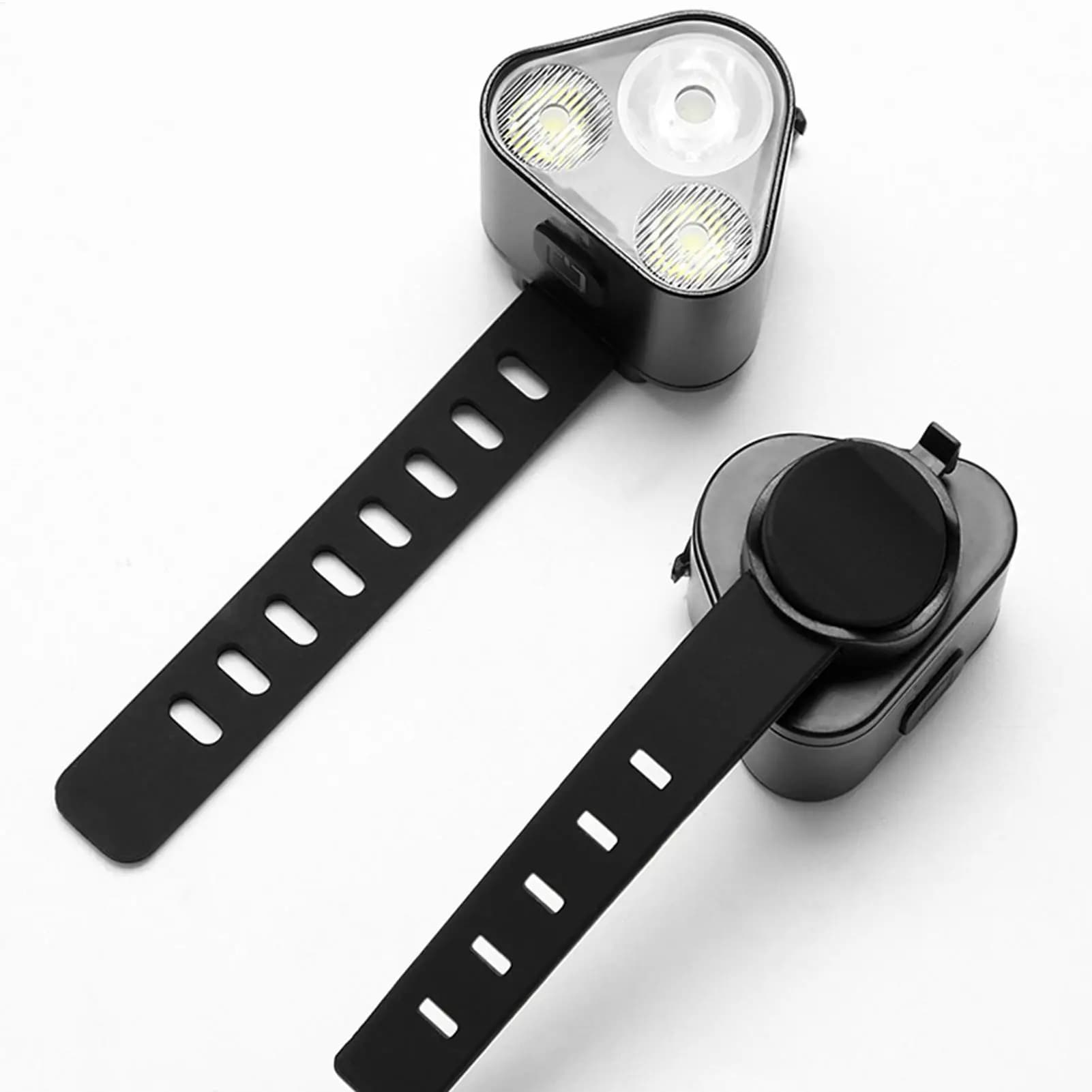 Faro per bici da 500 lumen Luci anteriori e posteriori luminose per bici Accessori per la guida notturna per escursioni in campeggio all'aperto