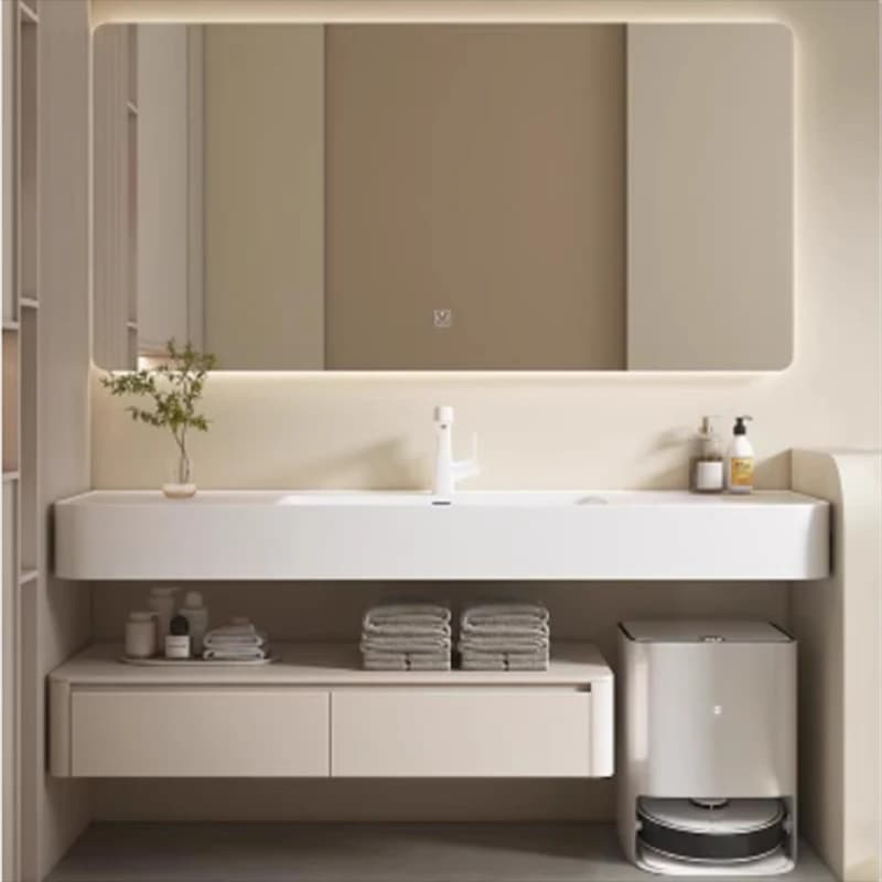 ！@Drawers Wooden Bathroom Cabinet Organizer Modern Mirror Storage Bathroom Cabinet Wall Mounted Armoir Salle De Bain Furniture