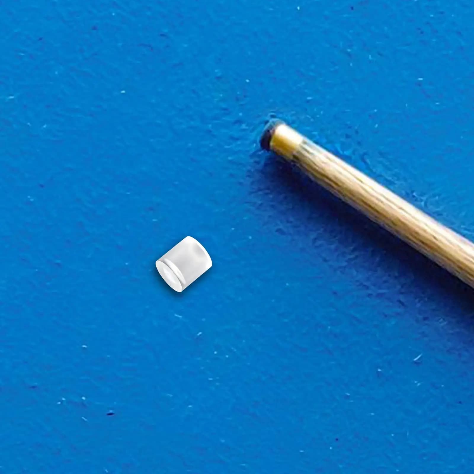 Durable Acrylic Billiard Cue Ferrule Pool Rod Repair Parts Easy to Install for Billiards Supplies and Cue Stick Upgrade