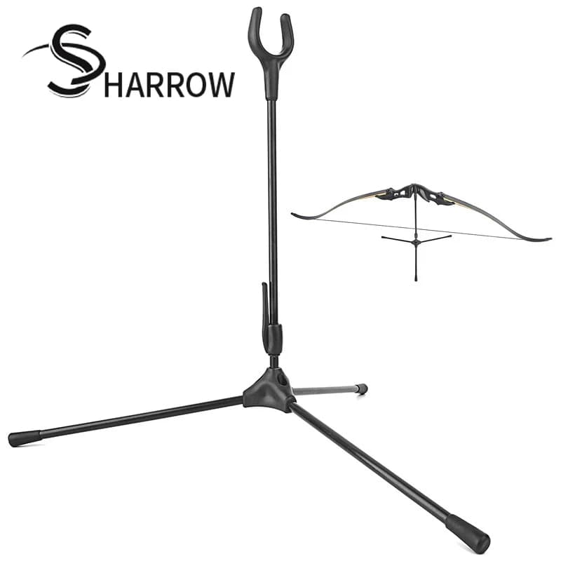 1pc Recurve Bow Stand Detachable Portable Kick Rack Bow Holder for Outdoor Sports Shooting Archery Hunting Targeting Practice