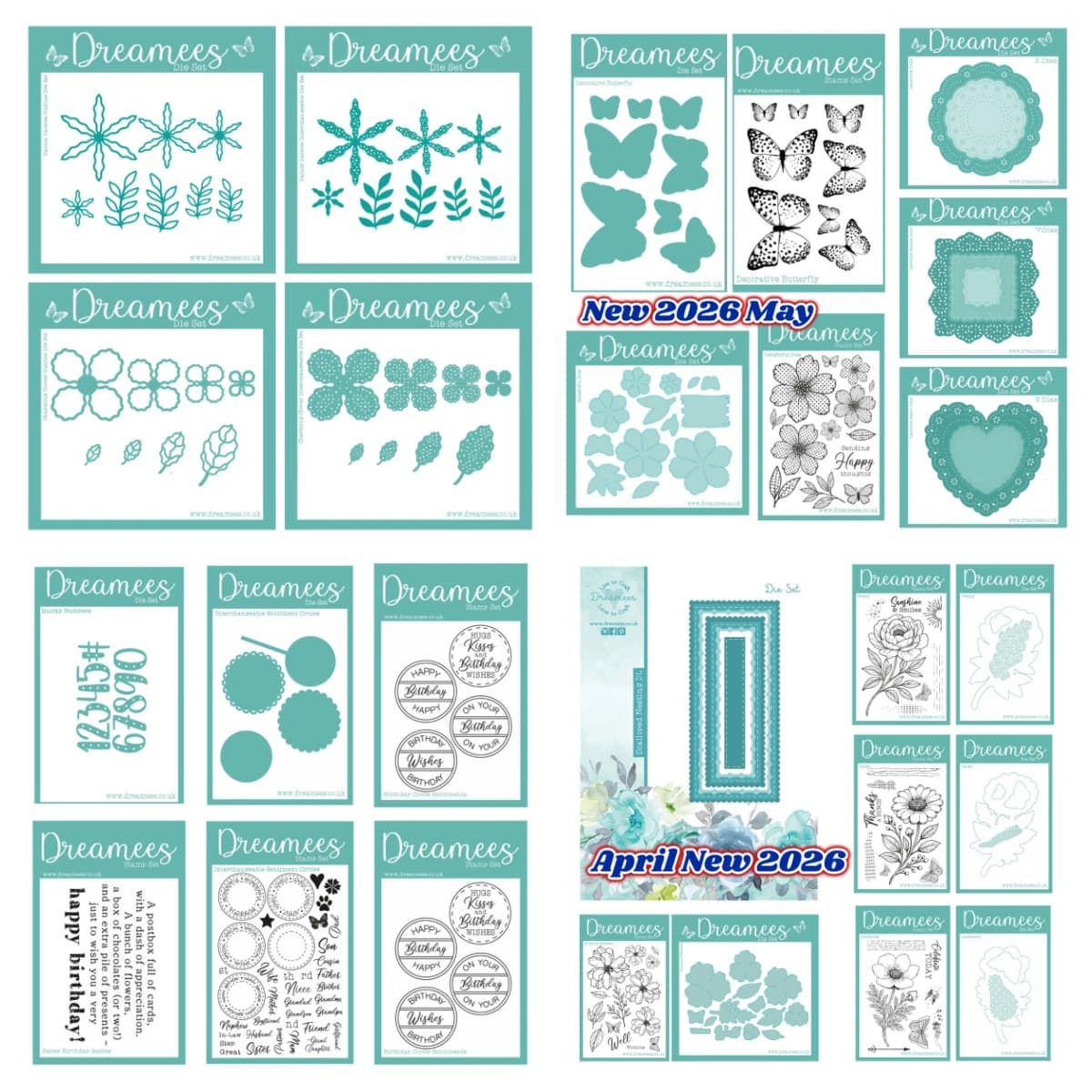 Charming Outline Die Set Flowers Metal Cutting Dies Stencil for DIY Craft Making Greeting Card Scrapbooking Decoration Molds