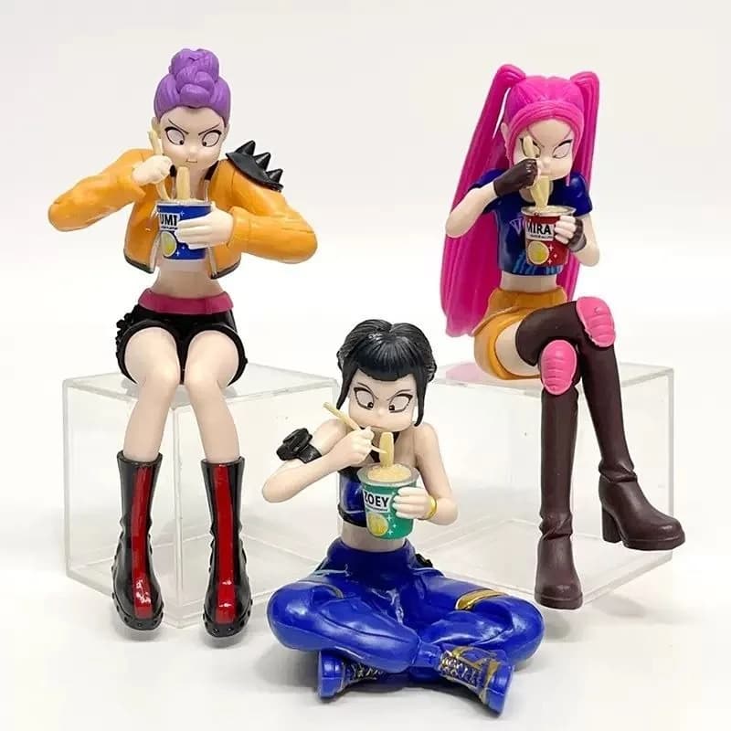 Statuetta Anime di Rumi Mira Zoey, Modellino da Collezione per Scrivania, Ornamento Regalo per Fan