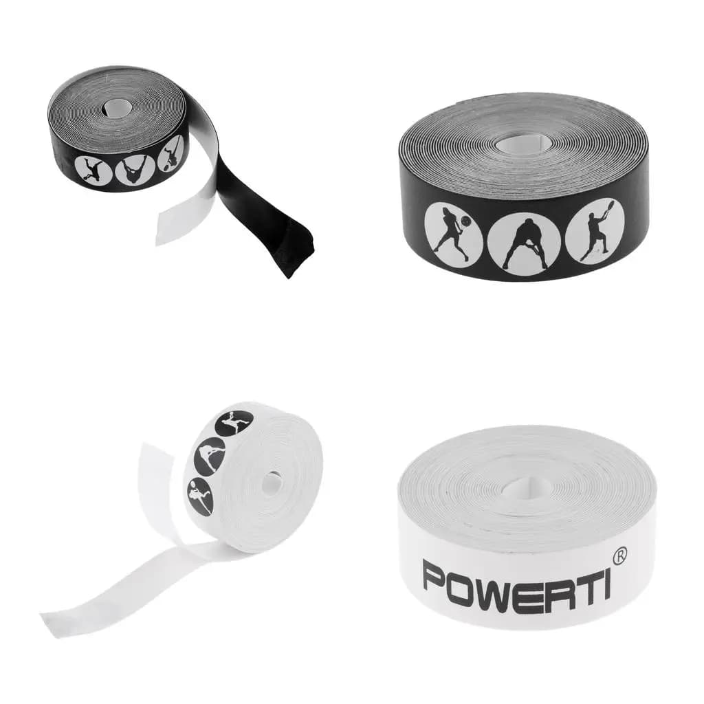 Nastro Protettivo per Racchetta da Badminton, Overgrip Flessibile in Poliestere per Allenamento, Antigraffio per Racchetta da Tennis