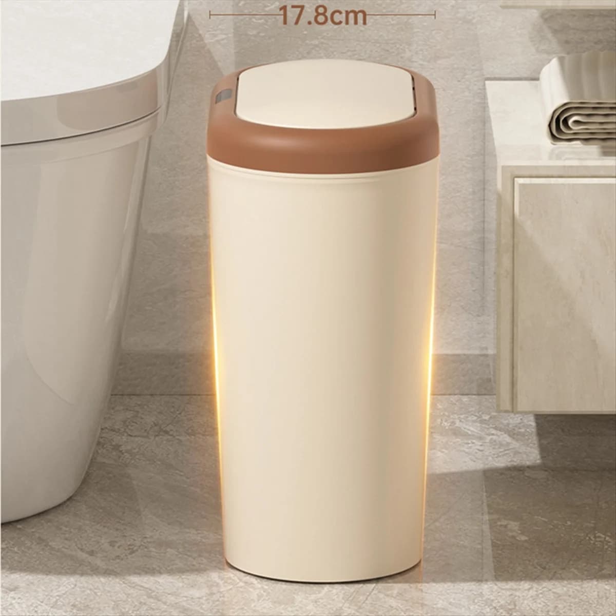 BHBL Nuovo Sensore Automatico Pattumiera Touchless Smart Bin Cucina Bagno Secchio Impermeabile Spazzatura con Coperchio Cestino Dei Spazzatura Domestico