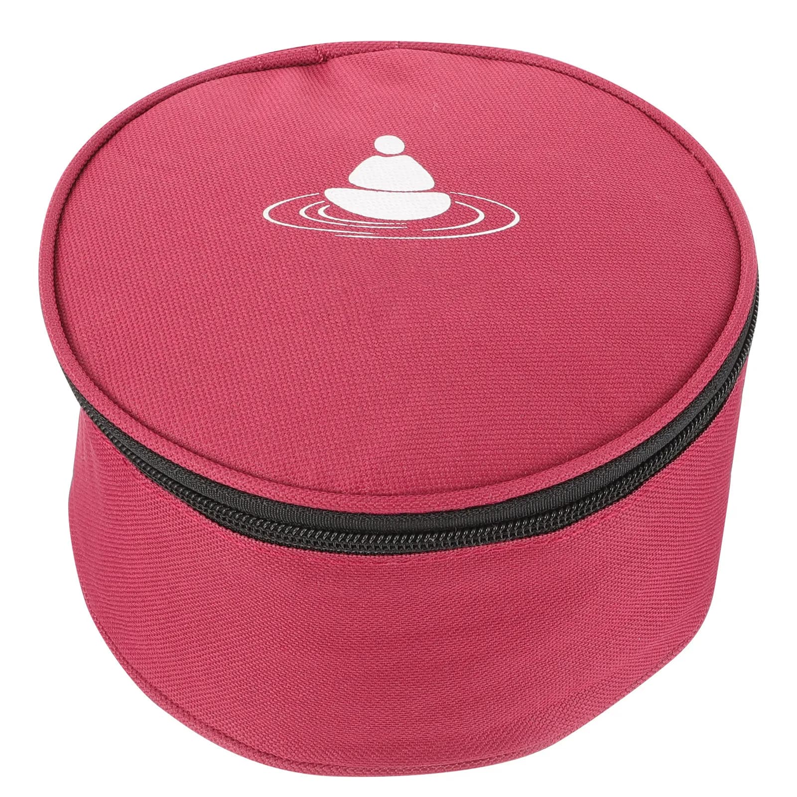 Crystal Singing Bowl Carry Case Sturdy Wear-Resistant Padded Storage Bag for Sound Bowl Protection Portable Lightweight Travel