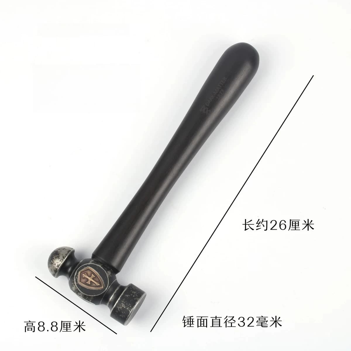 NEW Creative Cross Round Head Hammer DIY Fine Handmade Multifunctional Iron Hammer