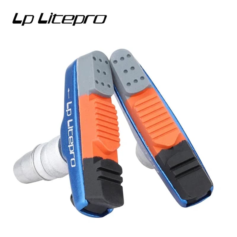 Pastiglie freno pieghevoli per bicicletta LP Litepro per DAHON 412/P8 gomma resistente all'usura BMX 451 pastiglie freno bici V da 20 pollici