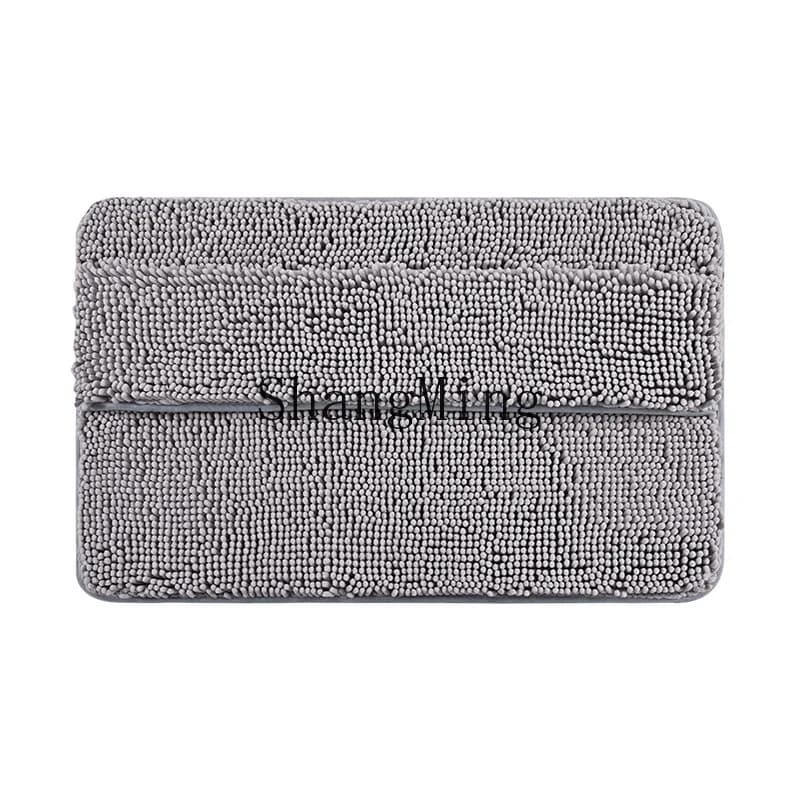 Tappetino assorbente in ciniglia PYH per bagno, spesso, ad asciugatura rapida, per la porta del bagno.