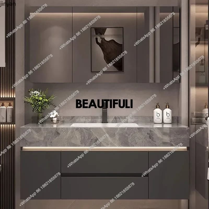Armadietti da bagno per WC in ceramica Vanity vintage Specchi bianchi Armadi da bagno Portaoggetti per doccia Gabinete Para Banheiro Mobili