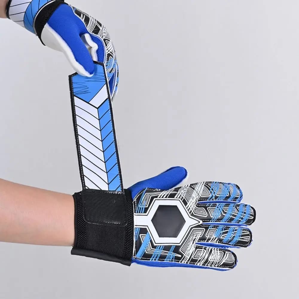 Finger Protection Goalkeeper Gloves Wear-Resistant Durable Latex Soccer Gloves Thickened Handguard Sports Gloves Outdoor