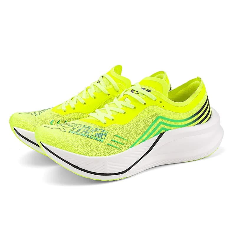 Scarpe da corsa leggere con piastra in nylon e carbonio, traspiranti e ammortizzanti, adatte per palestra, jogging, scarpe sportive unisex
