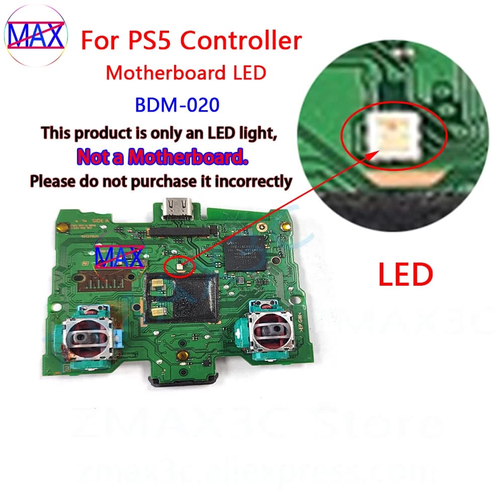 Per Controller PS5 BDM-020 sostituzione della scheda madre LED per PS5 maniglia Mainboard LED Light BDM-020 accessorio per parti di riparazione