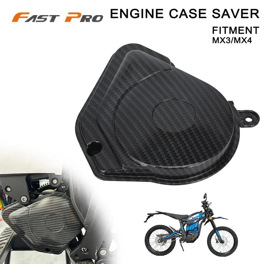 Copertura magnetica in fibra di carbonio pompa frizione motore protezione copertura laterale accessori moto per TALARIA MX3 MX4 MX5 Dirt Pit Bike