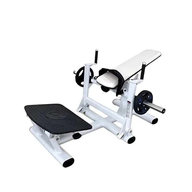YTYIN Steel Hip Thrust Machine with Plate Load, Free Loading Gluteo Bridge Machine, Glutei Tool with Plate Load, Factory Wholesale