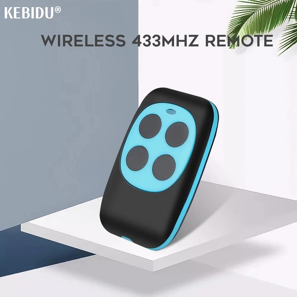 Duplicatore telecomando RF per porta del garage 433 MHz Codice Grabber Clone Cancello Chiave Fob Comando Trasmettitore manuale 4 pulsanti impermeabile