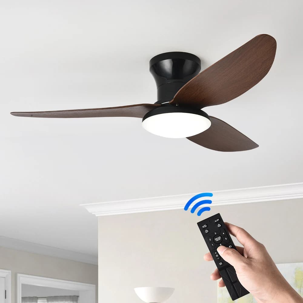 Ventilatore per camera da letto, ventilatore a soffitto, soffitto ad alta potenza eolica, sala da pranzo, soggiorno, soffitto integrato per uso domestico, elettrico