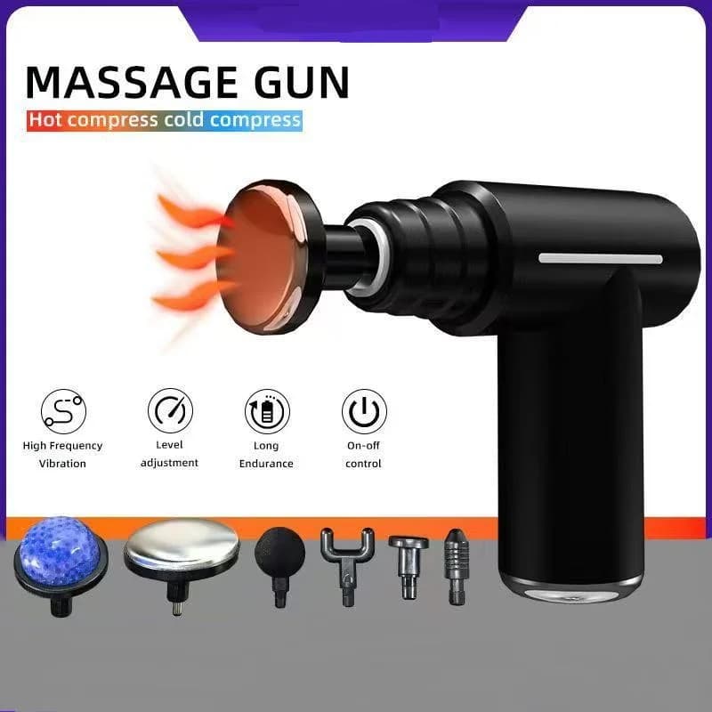 6 Spare Parts Spare Parts Guns Cold Pack Hot Pack Fitness Electric Impact Gun Muscle Relaxation Massage Small vibrator