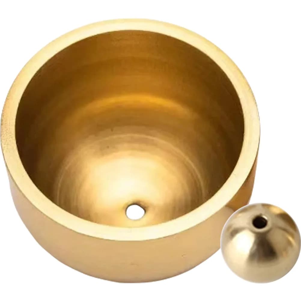 1Set Doorbell Accessory Copper Material DIY Shopkeeper Bell Wind Chime Replacement Comfortable Sound Smooth Surface