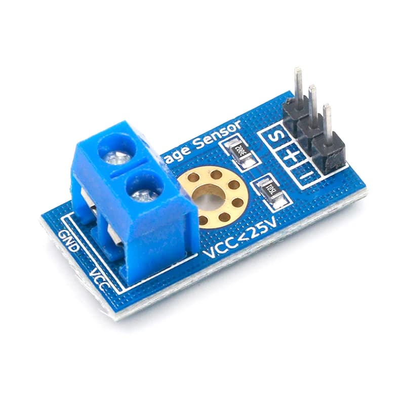 Robot standard voltage sensor module Arduino testing electronic blocks