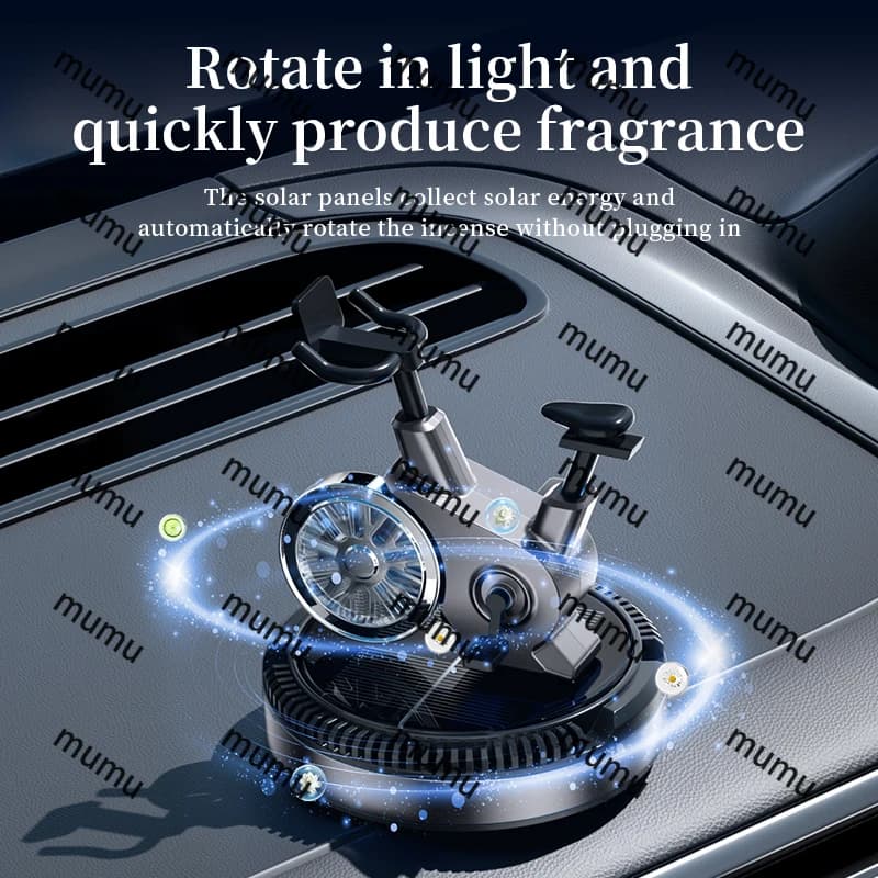 Deodorant for cars Interior accessories Rotating solar fragrance for exclusive fragrance decoration fragrance