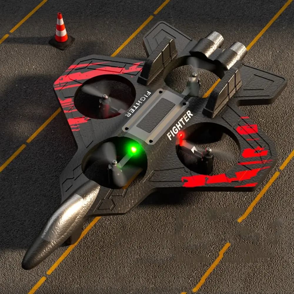 Schiuma EPP telecomando schiuma da caccia ricaricabile 2.4G acrobatica a quattro motori elicottero giocattolo durevole portatile RC Hobby aereo a reazione