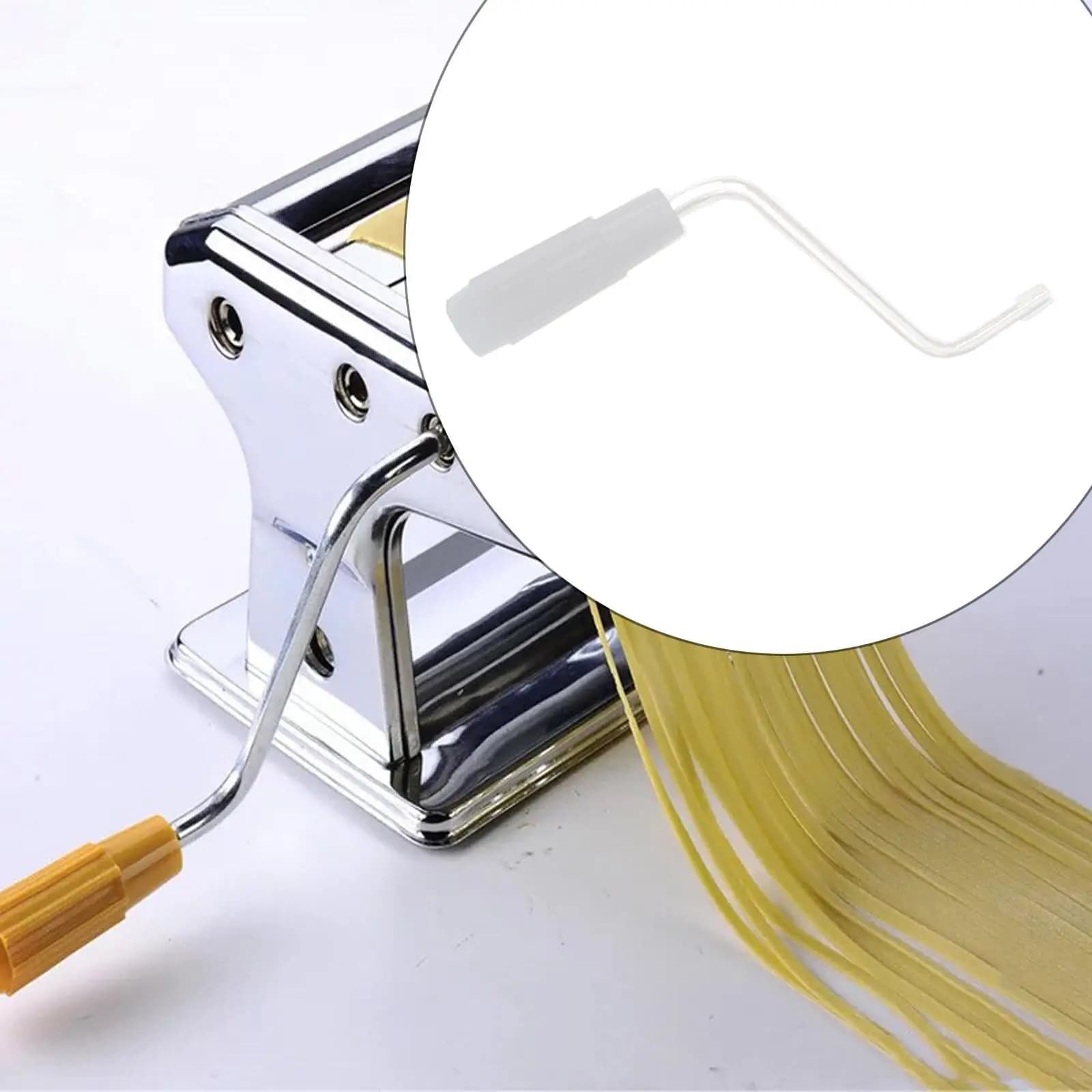 Maniglia per pasta manuale Maniglia per pasta Maniglia in metallo Supporto per operazioni facili Manovella Accessorio per cucina di casa Parte di utensile portatile