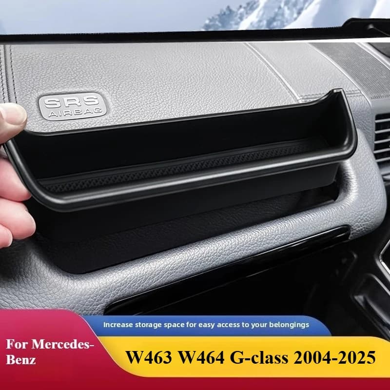 Per Mercedes-Benz W463 W464 Scatola portaoggetti per corrimano console centrale modificata classe G Scatola portaoggetti per co-pilota
