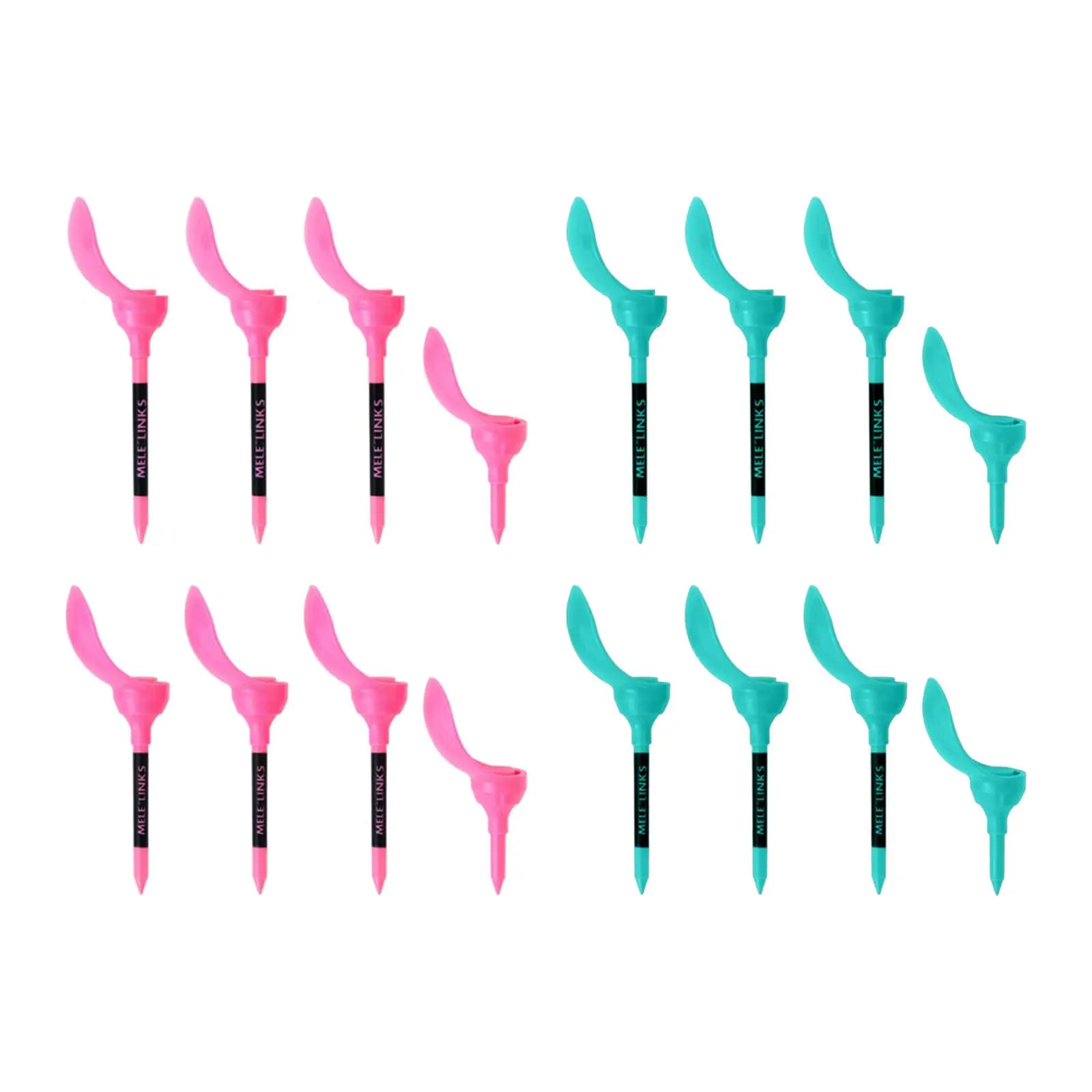 Set di 8 Tee da Golf a Forma di Sedia, Riutilizzabili e Leggeri, Supporto per Palline da Golf, Attrezzo per Allenamento, Accessori per Golf all'Aperto per Principianti